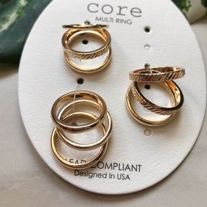 Classic ring set 💛